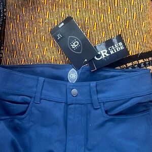 Brand new long shorts from CR club ride